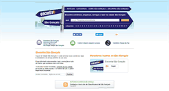 Desktop Screenshot of encontrasaogoncalo.com.br